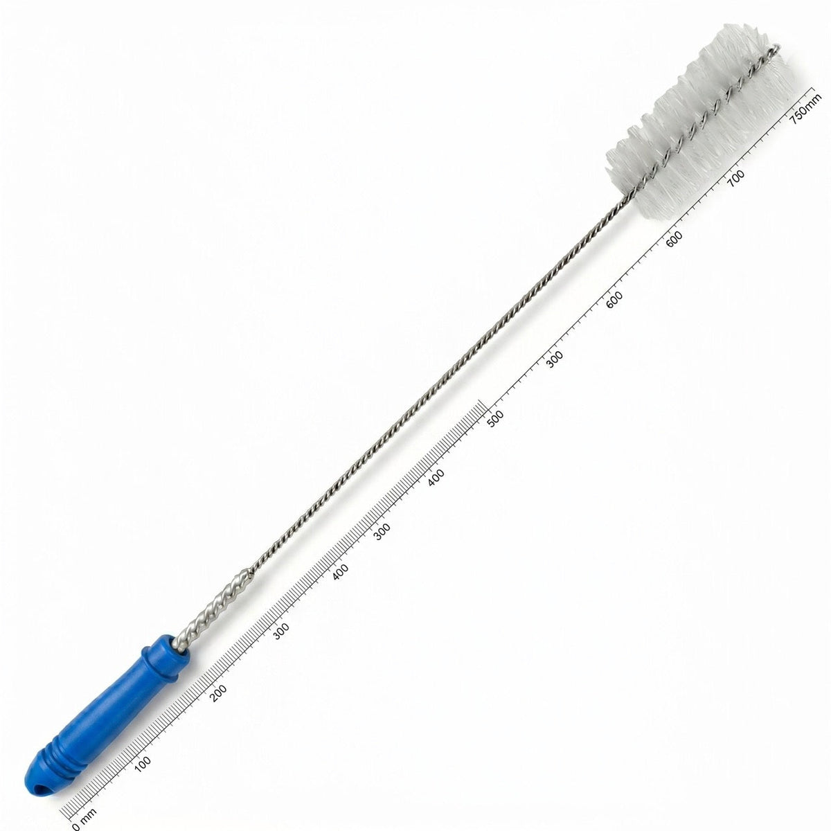 Scovolo tondo Baretto Art. 941N in nylon per caldaia a basamento, L. 750 mm con attacco M12