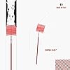 Kit pulizia canna fumaria e camino Baretto — scovolo in nylon con aste componibili, attacco M12