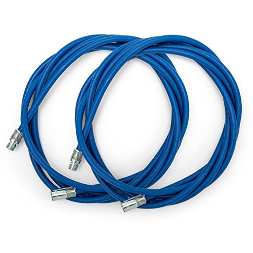 Sonda blu in acciaio 3-6 m per spazzole pulizia stufa pellet Ø80-100 mm - Baretto