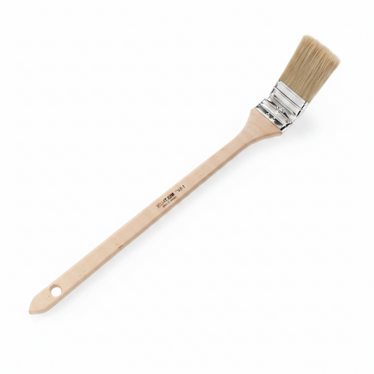Pennellessa Baretto Art. 560/40 per radiatori, setola 40 mm e manico lungo in legno con ghiera in metallo