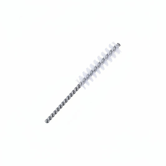 Scovolo corto per trapano Baretto, gambo Ø 5 mm in inox, nylon o ottone per fori ciechi e spazi ridotti, Ø 10-30 mm