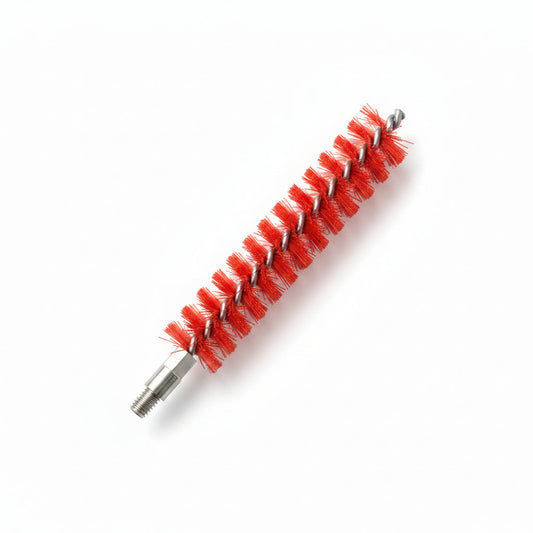 Scovolo filettato M6 Baretto, testina modulare in acciaio, inox, nylon o ottone per tubi e scambiatori, Ø 10-40 mm