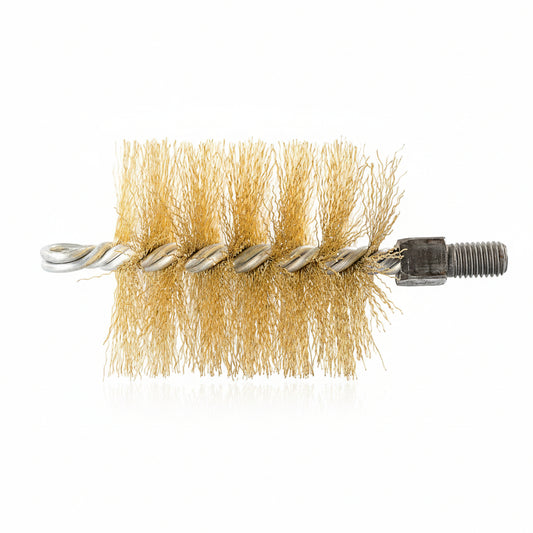 BARETTO Scovolo Canna Fumaria - Spazzola in ACCIAIO - Attacco M12 - Pulizia Camino Stufa Caldaia