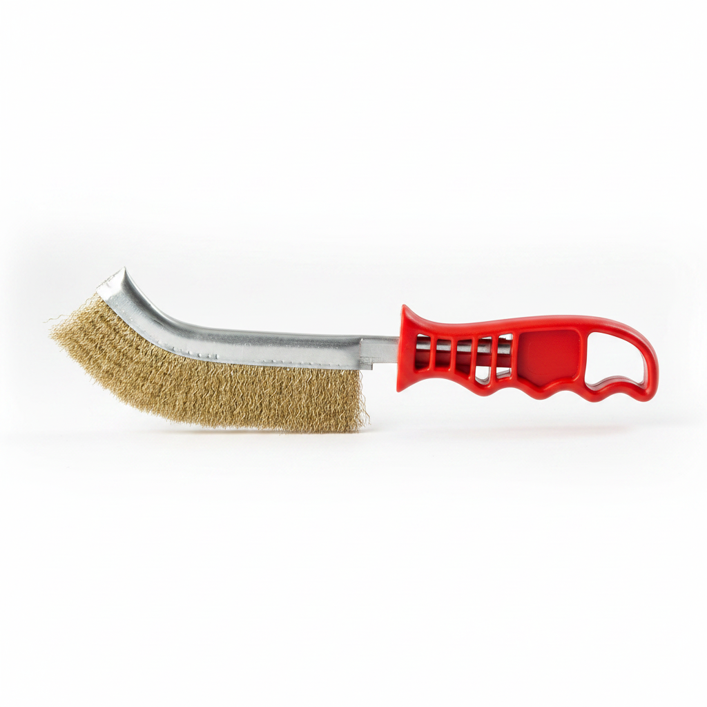 Spazzola manuale Spid acciaio inox nylon ottone - Baretto
